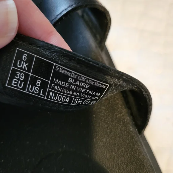 Dr. Martens Women's Black Blaire Sandal - Picture 6 of 6